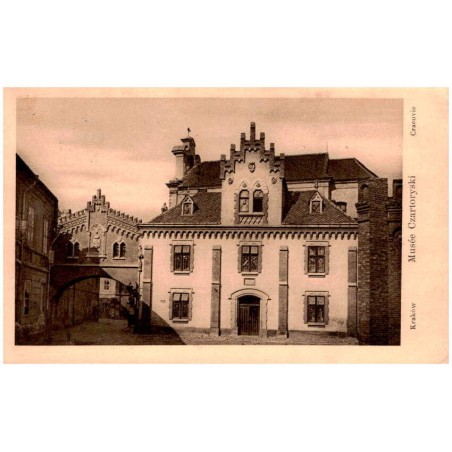 Kraków. Musée Czartoryski. Cracovie / Rewers: Muzeum XX. Czartoryskich. Czartoryski-Muzeum. Musée Czartoryski.