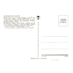 Województwo gdańskie [...] Na zdjęciach: Sopot - molo. Oliwa - falowiec w osiedlu "Przymorze". Gdańsk - Fontanna Neptuna. Gdynia