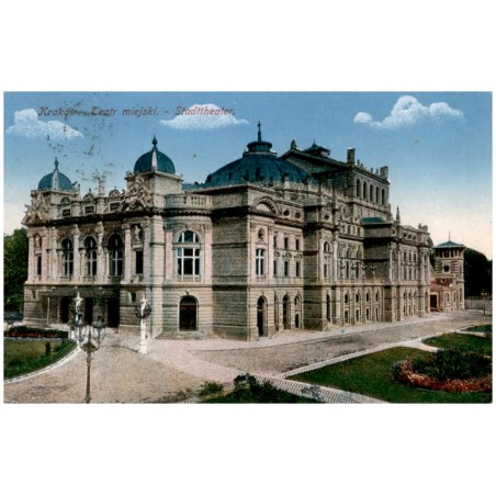 Kraków. Teatr miejski. - Stadttheater.