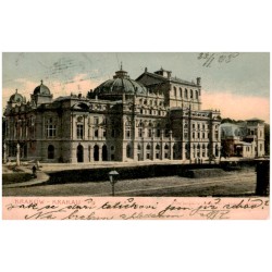 Kraków - Krakau. Teatr miejski w Krakowie - Theater in Krakau 1896