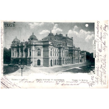 Teatr. Théatre à Cracovie. Teatr Miejski w Krakowie. Theater in Krakau.