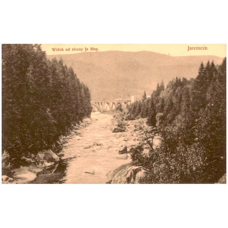 Jaremcze. Widok od strony Ja Mny.