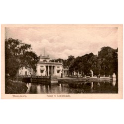 Warszawa. Pałac w Łazienkach.