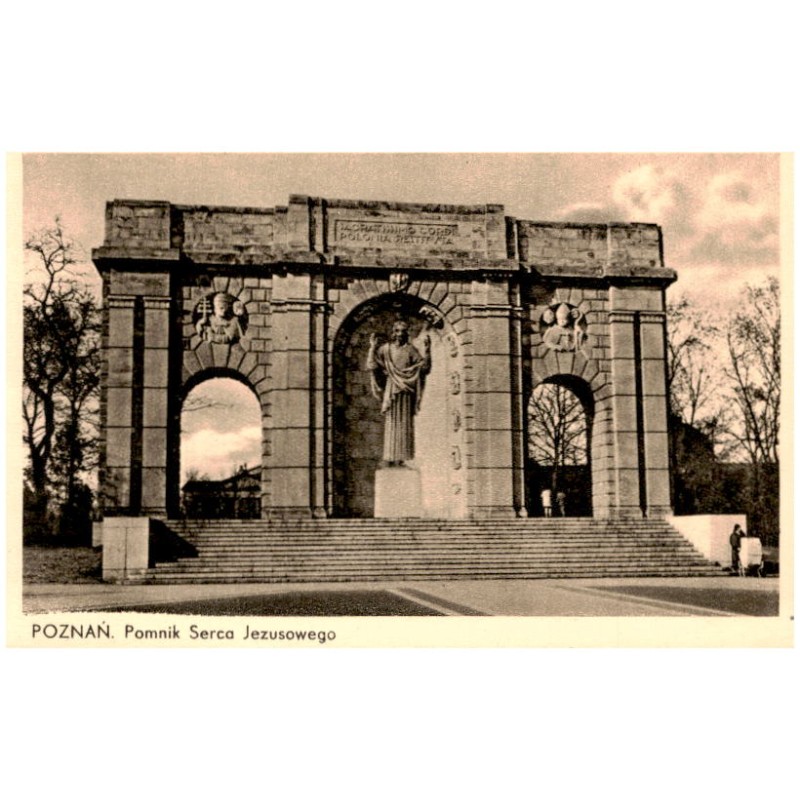 Poznań. Pomnik Serca Jezusowego
