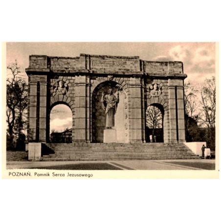 Poznań. Pomnik Serca Jezusowego