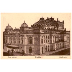 Kraków. Teatr miejski. Stadtteater