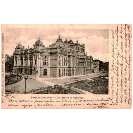 Teatr w Krakowie. - Le théâtre de Cracovie.