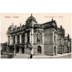 Kraków - Krakau. Teatr miejszki [!] - Theater