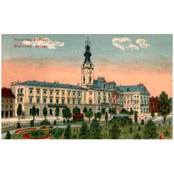 Warschau, Rathaus. Warszawa, Ratusz.