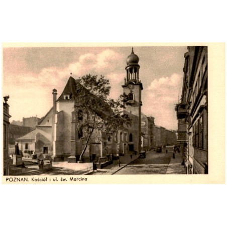Poznań. Kościół i ul. św. Marcina / Rewers: Fot. R. S. Ulatowski