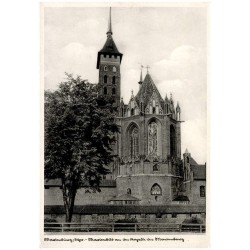 Marienburg / Wpr. - Marienbild an der Kapelle der Marienburg