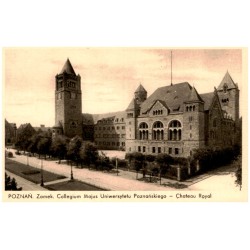 Poznań. Zamek. Collegium Majus Uniwersytetu Poznańskiego - Chateau Royal