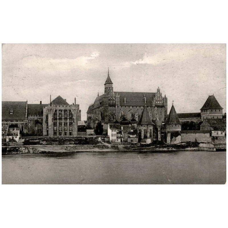 Die Marienburg, Westseite.