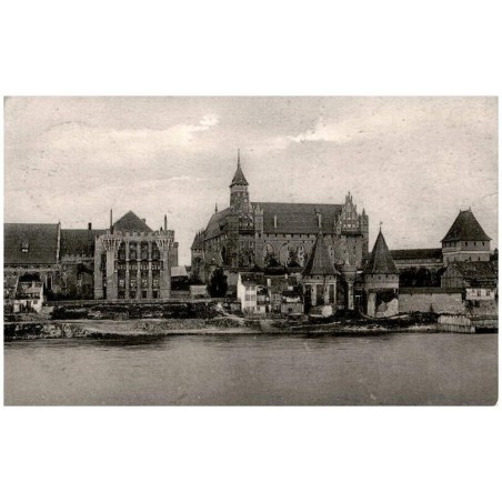 Die Marienburg, Westseite.