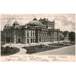 Kraków - Krakau. Stadt-Theater. - Teatr Miejski.