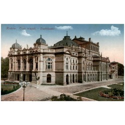 Kraków. Teatr miejski. - Stadttheater.