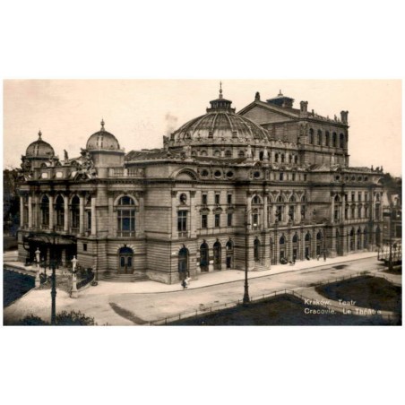 Kraków. Teatr. Cracovie. Le Théâtre