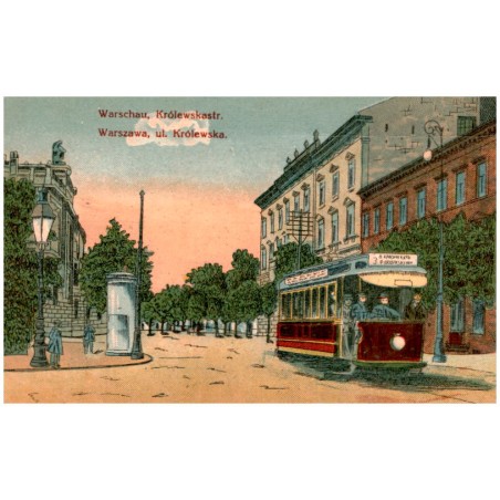Warschau, Królewskastr. Warszawa, ul. Królewska.