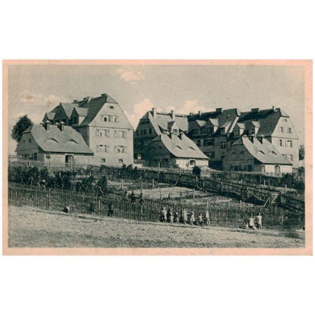 13. Freundlische Häuser. Arbeiterkolonie Ober-Lazisk, Kr. Pleß. Phot. M. Steckel