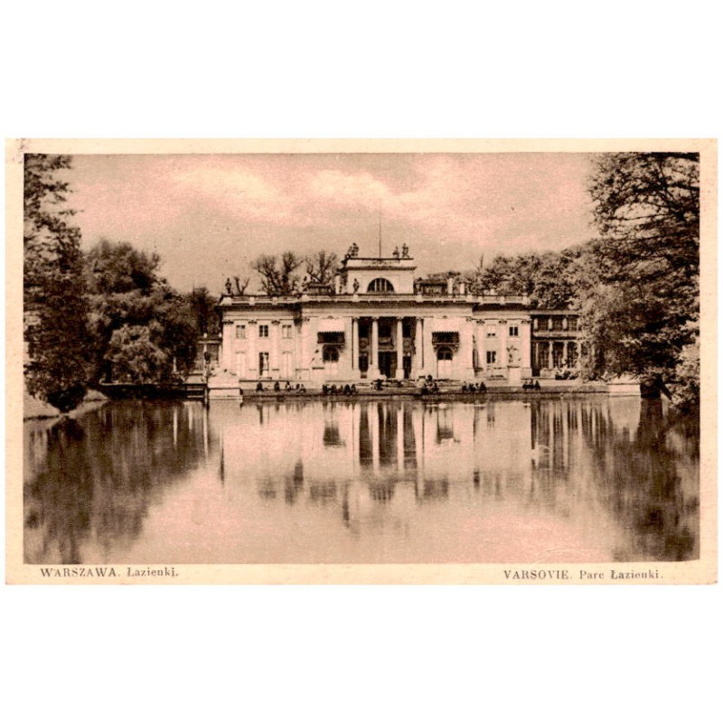 Warszawa. Łazienki. Varsovie. Parc Łazienki.