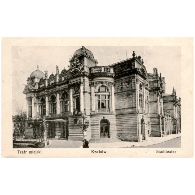 Kraków. Teatr miejski. Stadtteater
