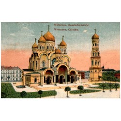 Warschau, Russische-Kirche. Warszawa, Cerkiew.