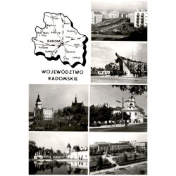 Województwo radomskie [...] Na zdjęciach: Radom - osiedle XV-lecia PRL. Warka - plac im. 1 Pułku Lotnictwa Myśliwskiego "Warszaw