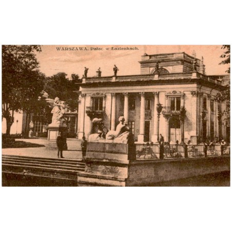 Warszawa. Pałac w Łazienkach.