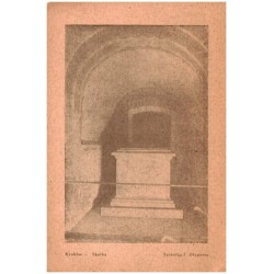 Kraków - Skałka. Sarkofag J. Długosza