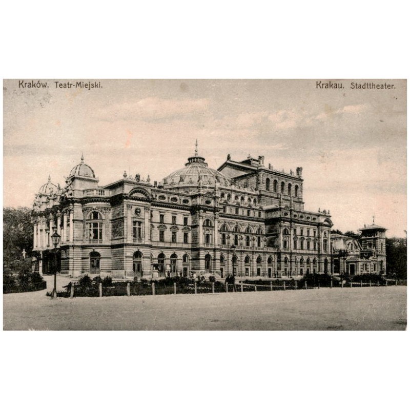 Kraków. Teatr-Miejski. Krakau. Stadttheater.