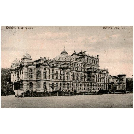 Kraków. Teatr-Miejski. Krakau. Stadttheater.