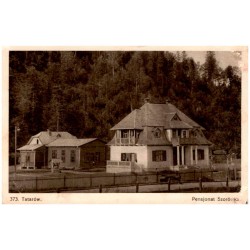 373. Tatarów. Pensjonat Szorówka / Rewers: 373. Татарів. Пeнcioнaт Шopiвкa