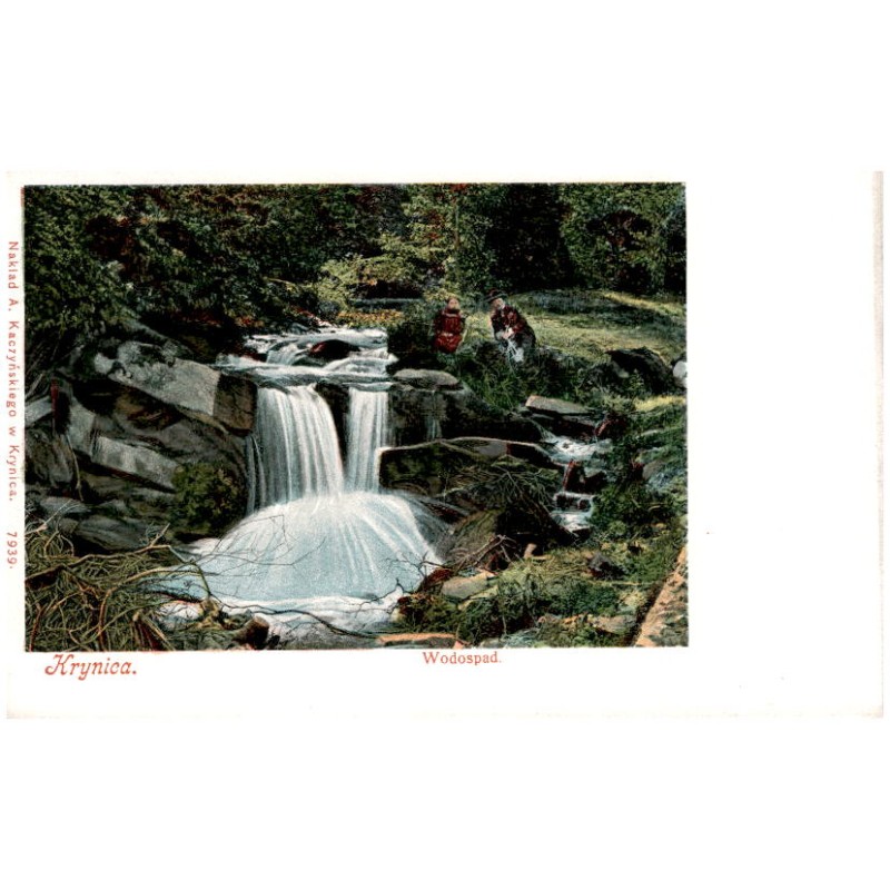Krynica. Wodospad.