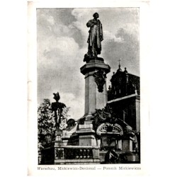 Warschau, Mickiewicz-Denkmal - Pomnik Mickiewicza