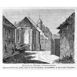 [1] "Dawny ratusz w Inowrocławiu. (Rysował Polkowski, podług szkicu F. D. Chotomskiego, rytowano w drzeworytni Tygodnika)." [2]
