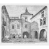 Widok zamku w Olesku w Galicji, z dziedzińca. Rysował z natury Gryglewski / "WIDOK ZAMKU W OLESKU W GALICYI, Z DZIEDZIŃCA. Rysow
