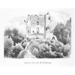 "Partie von der Gröditzburg."