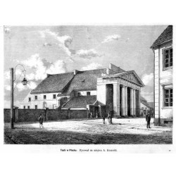 "Teatr w Płocku. Rysował na miejscu A. Kozarski. 37"