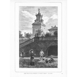 Część pałacu wilanowskiego od strony tarasu / "CZĘŚĆ PAŁACU WILLANOWSKIEGO OD STRONY TARASSU. [...] 1429"