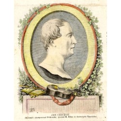 Jan Czeczot / "JAN CZECZOT. (Rysował i skomponował Palkowski, rytował H. Röber w drzeworytni Tygodnika)"