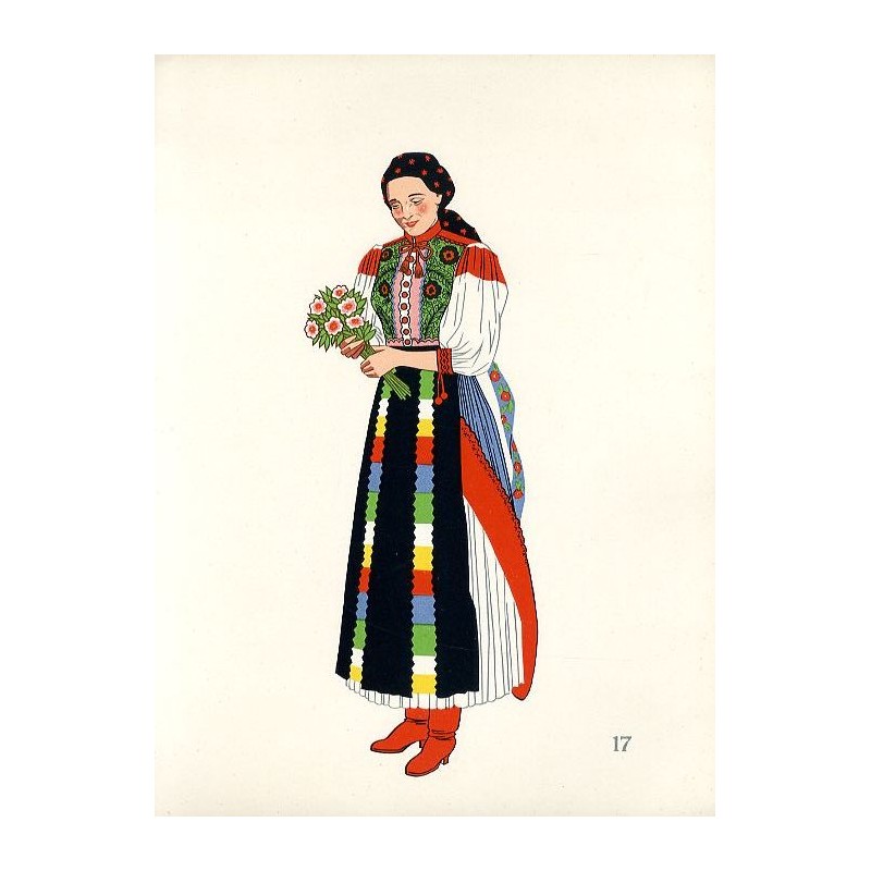 "17) Femme de Kalotaszeg. HONGRIE"