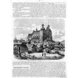 Kościół katedralny w Włocławku. Rysował z natury Kozarski / "KOŚCIÓŁ KATEDRALNY W WŁOCŁAWKU. (Rysował z natury Kozarski.)"