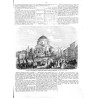 "Procesya w dzień Bożego Ciała, na placu obok kościoła św. Aleksandra w Warszawie. (Rysował z natury H. Pillati)."