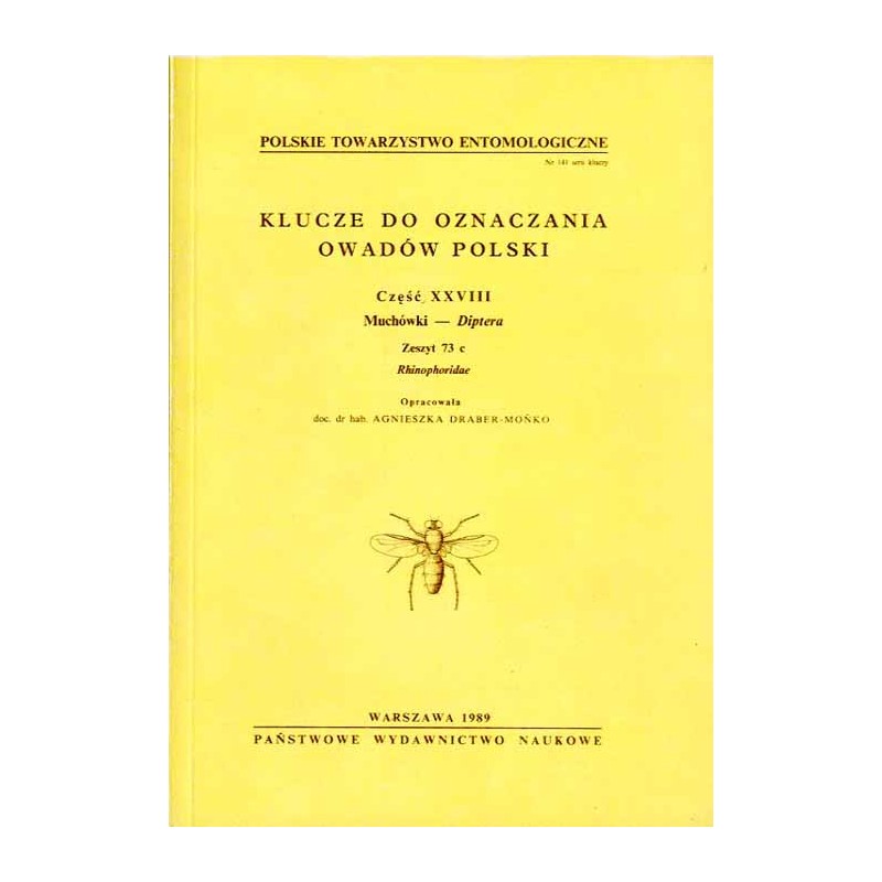 Klucze do oznaczania owadów Polski. Cz.28: Muchówki - Diptera. Z.73c: Rhinophoridae