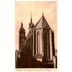 Kraków. Prezbiterjum Kościoła N. P. Marji.
