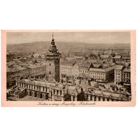Kraków z wieży Maryackiej. - Totalansicht.
