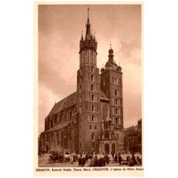 Kraków. Kościół Najśw. Panny Marii. Cracovie. L'église de Nôtre Dame.
