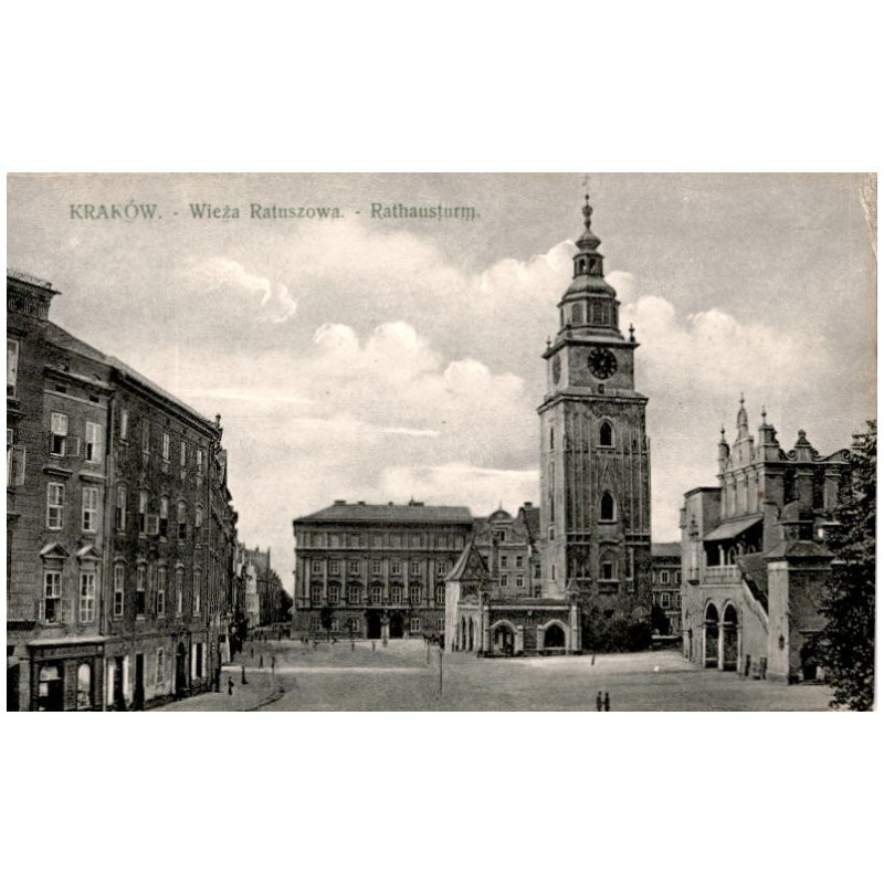 Kraków. - Wieża Ratuszowa. - Rathausturm. 12316(?)
