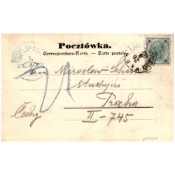Sukiennice z kościołem N. P. Maryi w Krakowie.