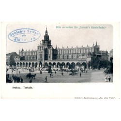 Krakau. Tonhalle. Bitte versuchen Sie "Schicht's Bleich-Seife!"